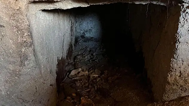 Gaziantep'te inşaat kazısında Roma dönemine ait mezar bulundu
