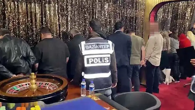 Gaziantep'te kumar operasyonu: 10 gözaltı
