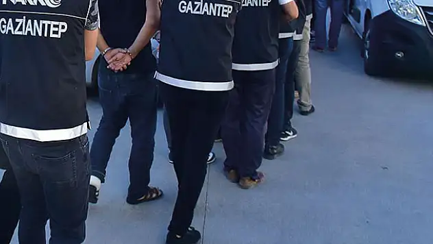Gaziantep'te suç örgütü ve uyuşturucu operasyonu: 62 gözaltı kararı