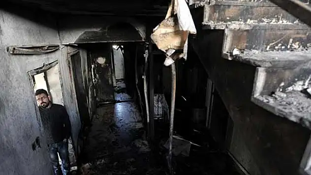 Gaziantep'te tekstil atölyesindeki yangın
