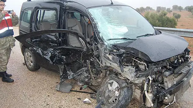 Gaziantep'te trafik kazası: 10 yaralı