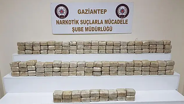 Gaziantep'te uyuşturucu kaçakçılarına son bir yılda ağır darbe vuruldu