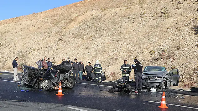Gaziantep'te zincirleme kaza 1 ölü, 6 yaralı

