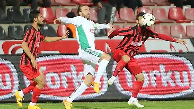 Gaziantepspor - Torku Konyaspor: 1-1