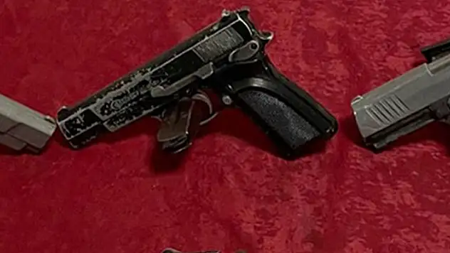 Gaziantep'te ruhsatsız silah operasyonu: 6 gözaltı