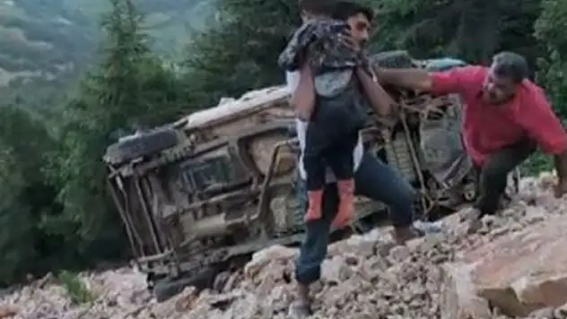 Gaziantep'te yayla yolunda feci kaza: 3 ölü, 1 yaralı