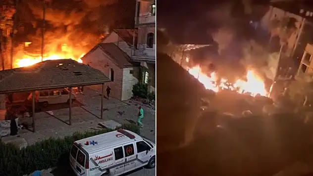 Gazze'deki hastane katliamı! Netanyahu, 'Filistinliler yaptı' dedi, ordu sözcüsü yalanladı: Biz yaptık