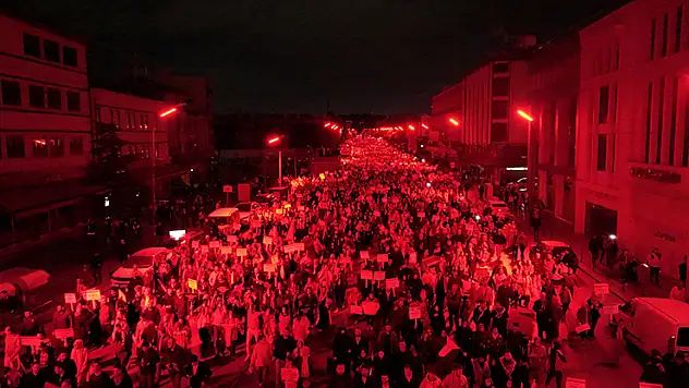 Gazze için sessiz çığlık: 75 bin Konyalı katliama tepki gösterdi