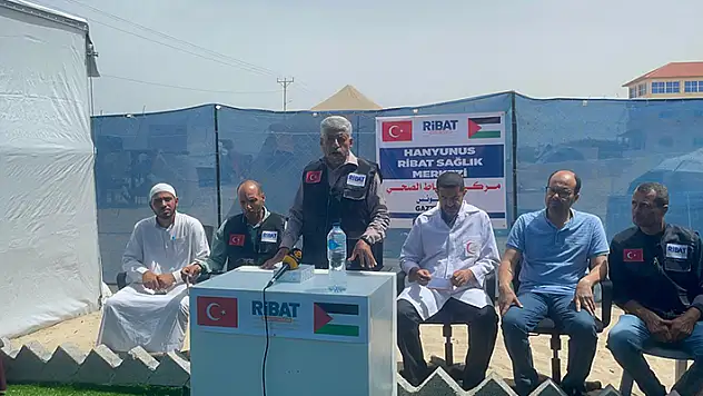 Gazze'de Ribat Sağlık Merkezi açıldı


