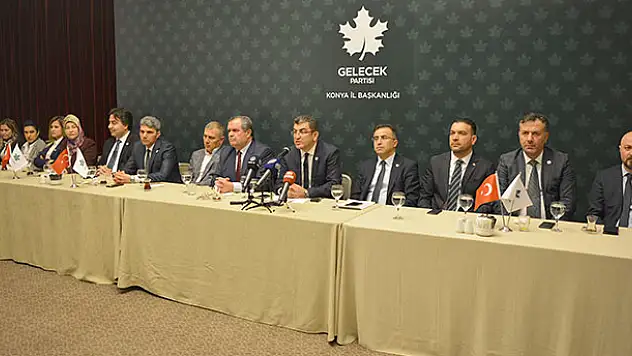 Gelecek Partisi Konya İl Yönetimi tanıtıldı