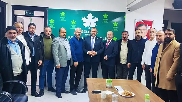 Gelecek Partisi Meram İlçe Başkanı Erkan Akbay oldu
