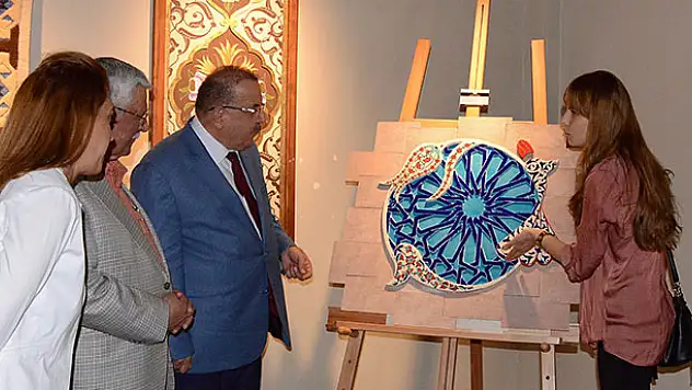 Geleneksel Türk Sanatları Sergisi, sanatseverlerle buluştu