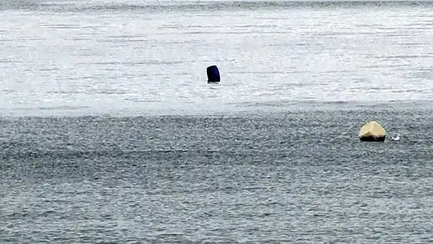 Gemlik depremi sonrası korkutan görüntü
