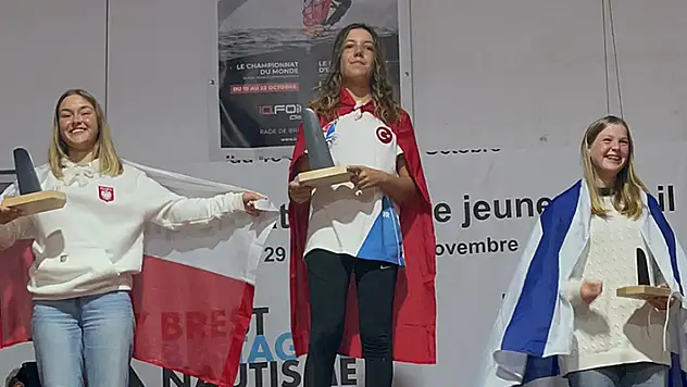 Genç milli yelkenci Ada Tan Avrupa şampiyonu oldu
