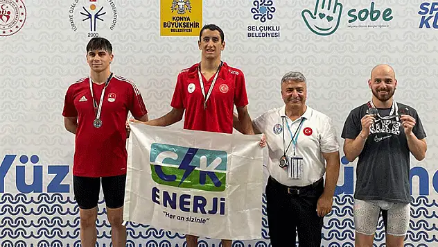 Genç sporcu Yılmazoğlu, 2025 yılı Özel Sporcular Atletizm'de 4 altın, 1 gümüş madalya kazandı