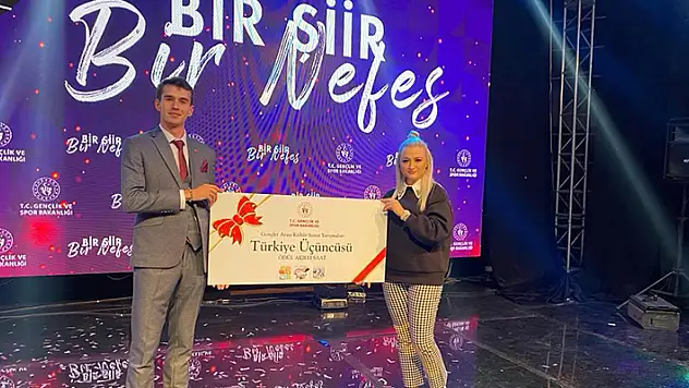 Gençlik ve Spor Bakanlığının şiir yarışmasında Konya'dan 2 derece