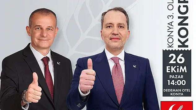 Genel Başkan Konya'ya geliyor geri sayım başladı