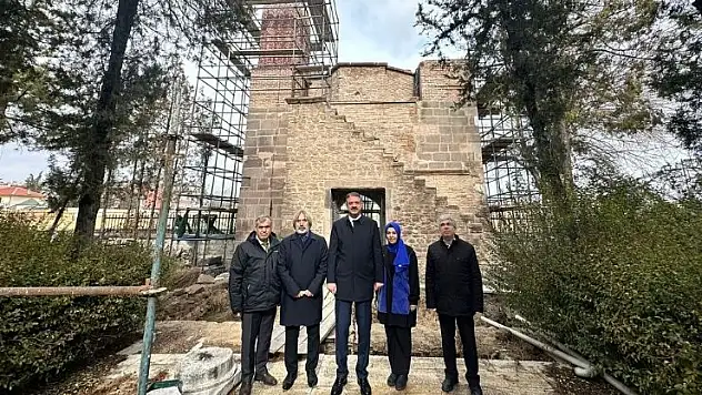 Genel Müdür Aksu, Konya'daki restorasyon çalışmalarını inceledi