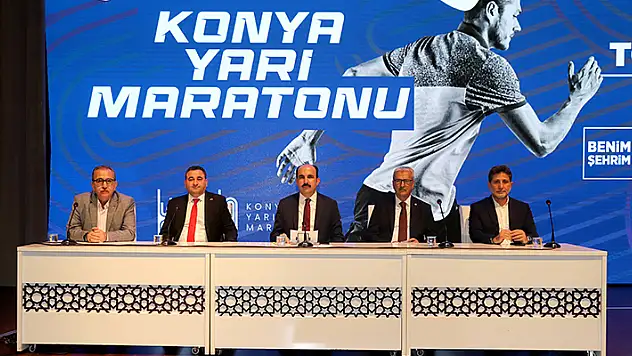 Geri sayım sürüyor! Konya Yarı Maratonu 15 Mayıs'ta gerçekleşecek