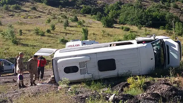 Gezi dönüşü feci kaza