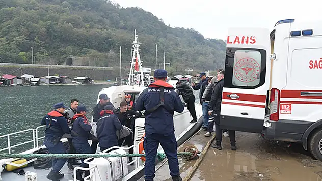 Giresun'da teknenin alabora olması sonucu 1 kişi öldü, 2 kişi kurtarıldı