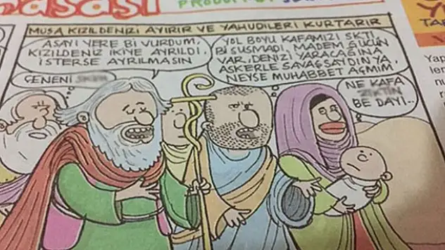 Gırgır'dan Hz. Musa'ya hakaret
