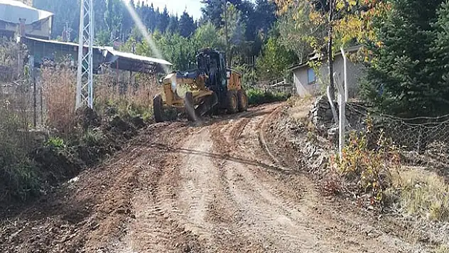Gölcük Yaylası'nda kış hazırlıkları devam ediyor