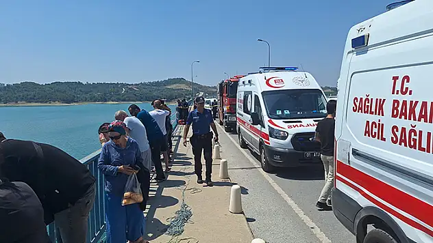 Göle düşen otomobil anne, baba ve iki kardeşe mezar oldu
