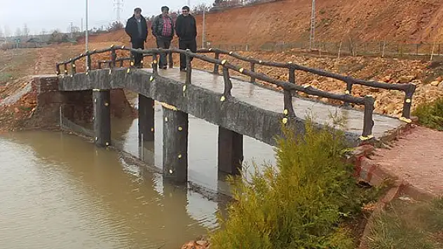 Göletten balık kaçışına fileli önlem