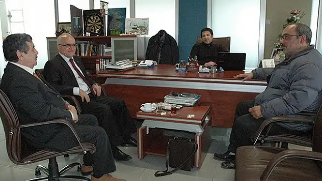 Gönen'den Yeni Meram Gazetesi'ne ziyaret