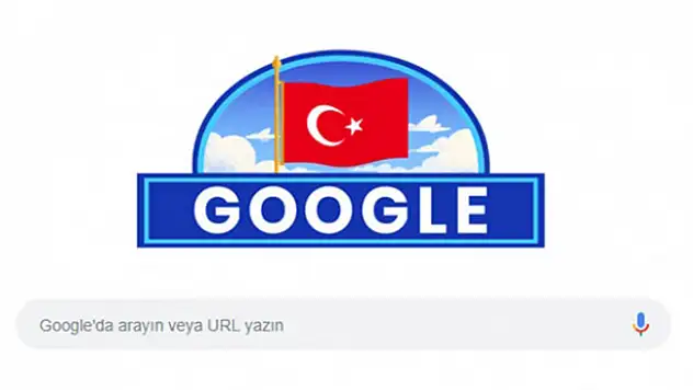 Google'dan Cumhuriyet Bayramı'na özel logo