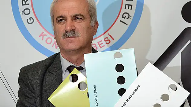 Görme engelliler kendi başına oy kullanabilecek