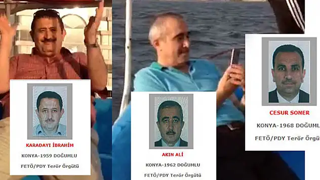 Gri listedeki FETÖ'cüler Mısır'da teknede eğlenirken görüntülendi