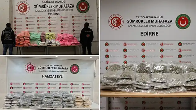 Gümrükler Muhafaza ekipleri zehir tacirlerine göz açtırmıyor