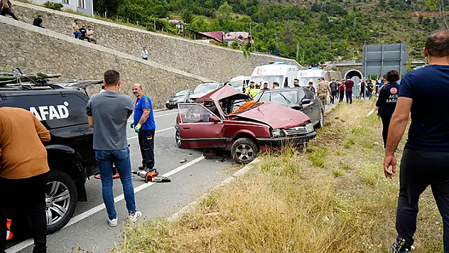 Gümüşhane'de trafik kazası: 2 ölü, 3 yaralı
