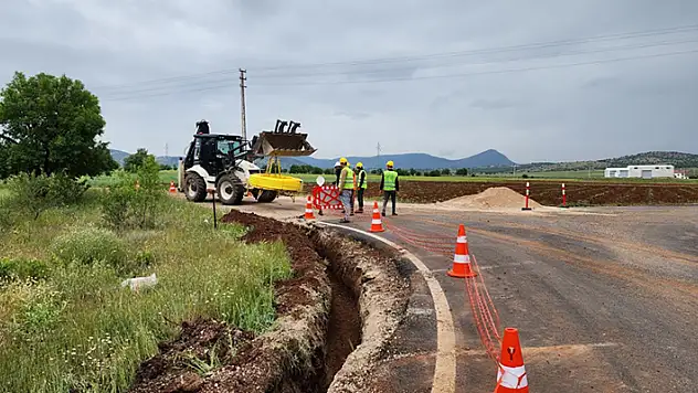 Güneysınır'da doğal gaz altyapı çalışmaları başladı
