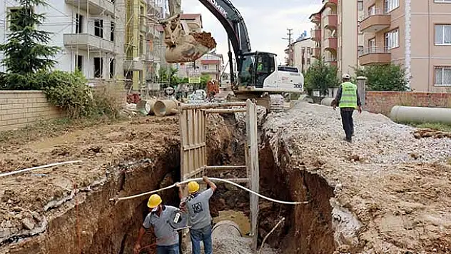 Güneysınır Kanalizasyona Kavuşuyor