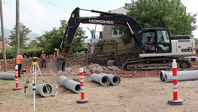 Güneysınır ve Ereğli'ye 39.5 kilometre kanalizasyon hizmeti