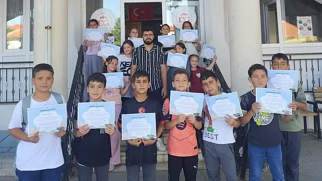 Güneysınırlı Kur'an bülbülleri mezun oldu
