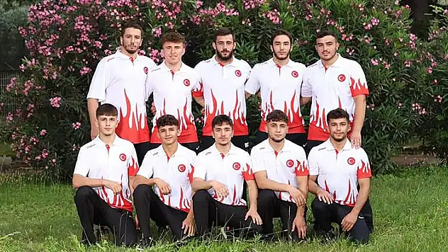 Güreşçiler Avrupa ikincisi 

