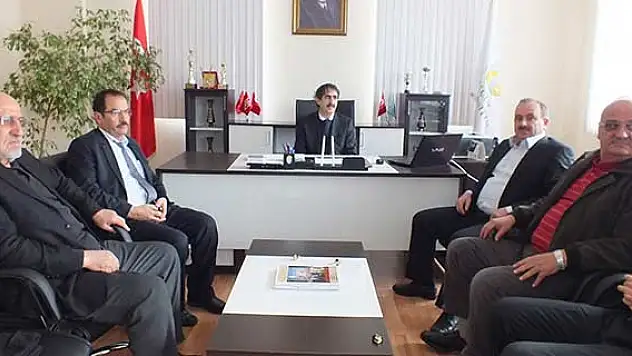Hadim Belediye Başkanı Hadimioğlu'ndan Çelik'e ziyaret