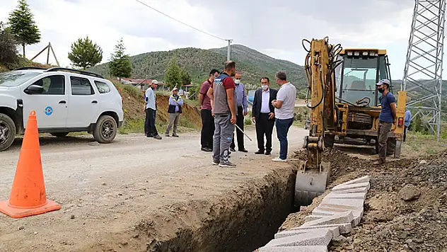 Hadim'de elektrik hatları yer altına alınıyor
