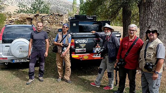 Hadim'de 'Hanay'ları fotoğrafladılar