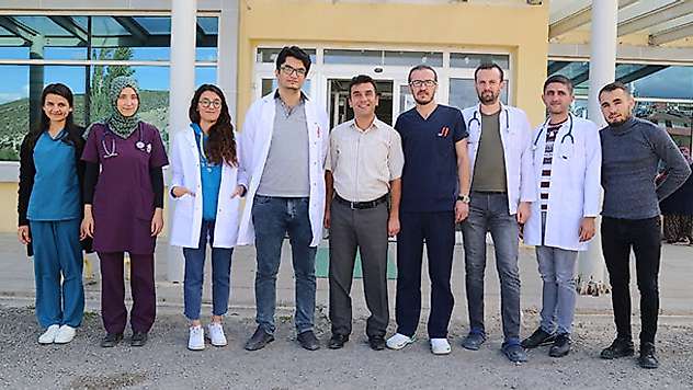 Hadim Devlet Hastanesi'ne atanan doktorlar göreve başladı