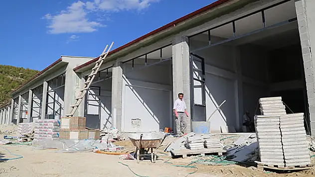 Hadim Sanayi Sitesi inşaatı sürüyor
