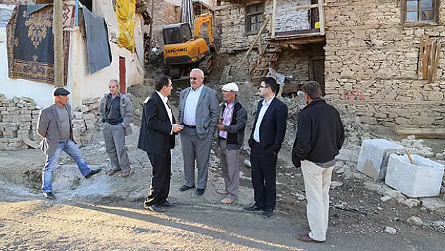 Hadimioğlu altyapı çalışmalarını inceledi
