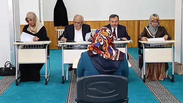 Hafız Kal Yarışması'nın il finali gerçekleşti