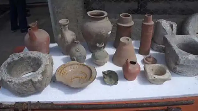 Hafriyattan çıkan 'tarih' müzeye emanet