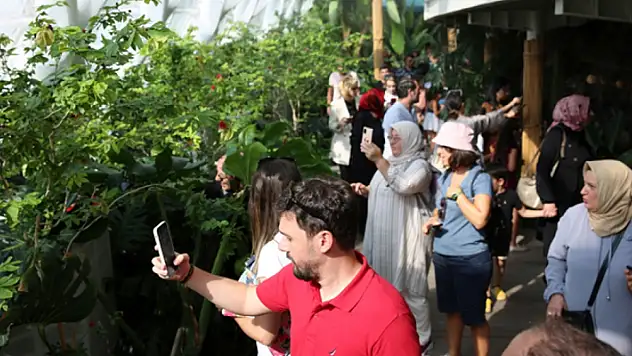 Hafta sonu Selçuklu'nun sembol mekanları ziyaretçi akınına uğradı
