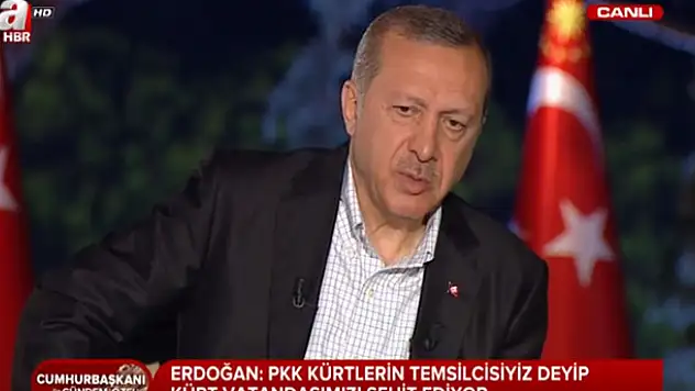 Hain saldırı sonrası Erdoğan'dan ilk açıklama